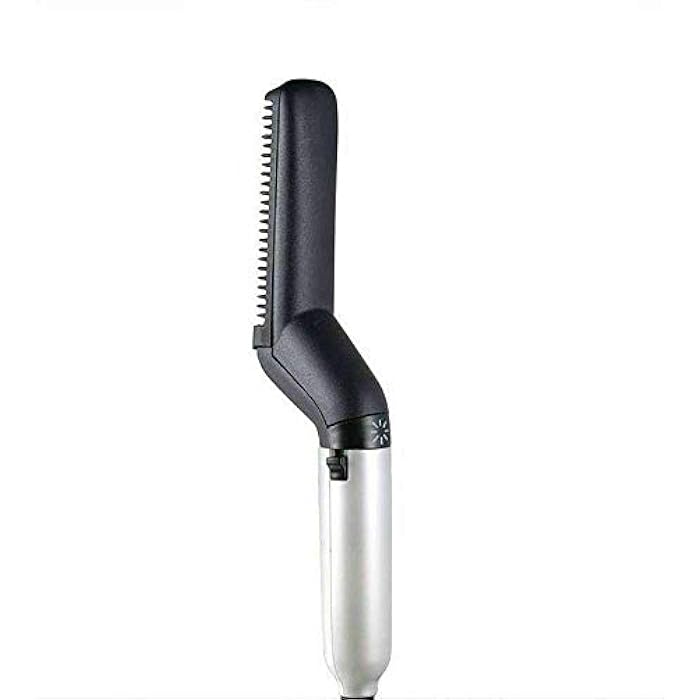 Korean multi-functional hair comb men hair straightener hair styling comb beard comb curling electric brush - Image 5
